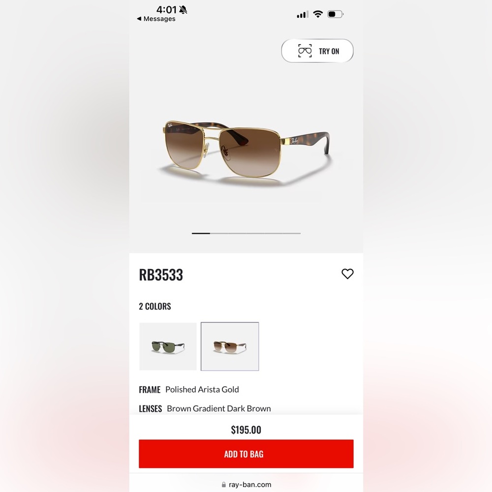 Unworn ray bans!!! Brand new